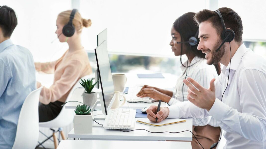 Employees Using VoIP Systems