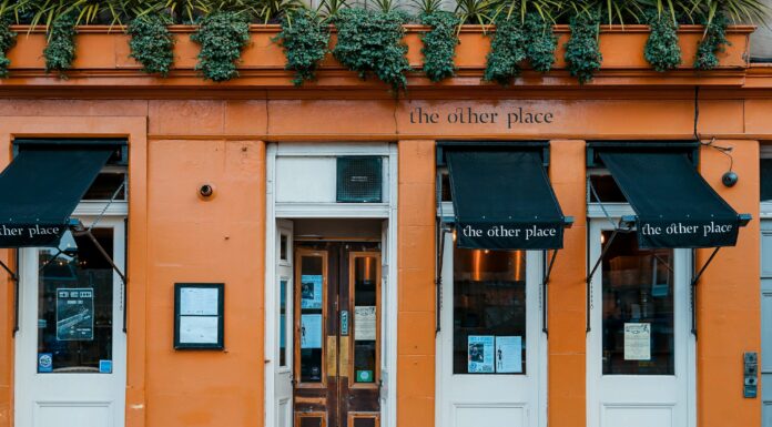 How Does VoIP Support Multi-Location Businesses? Orange cafe store front