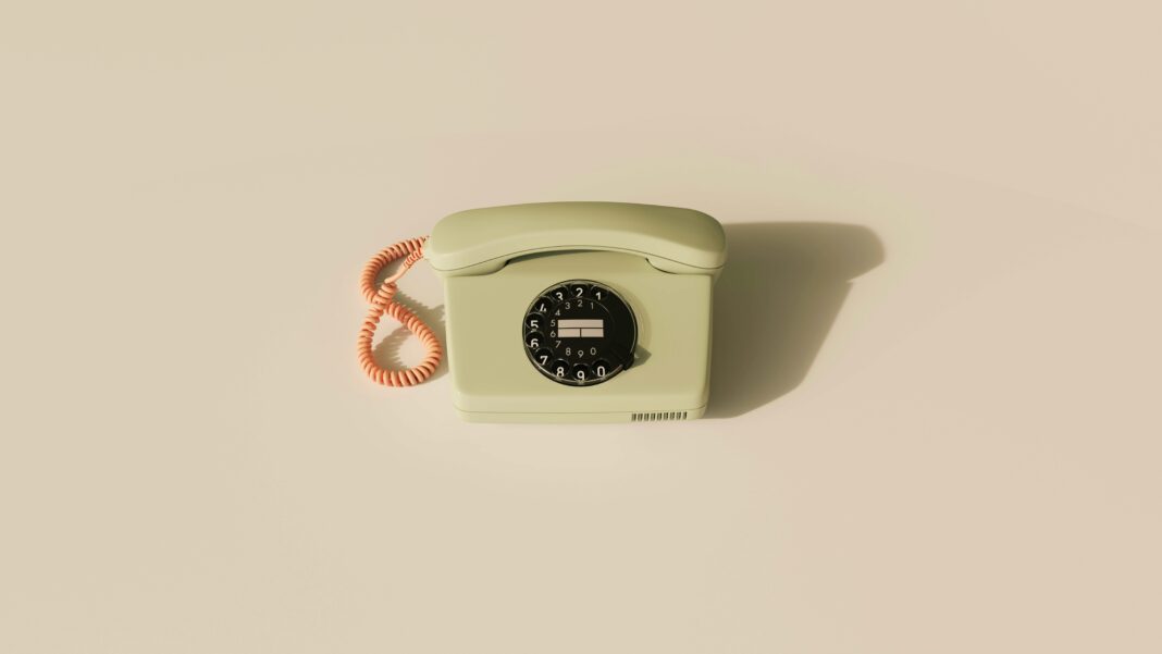 Antique telephone