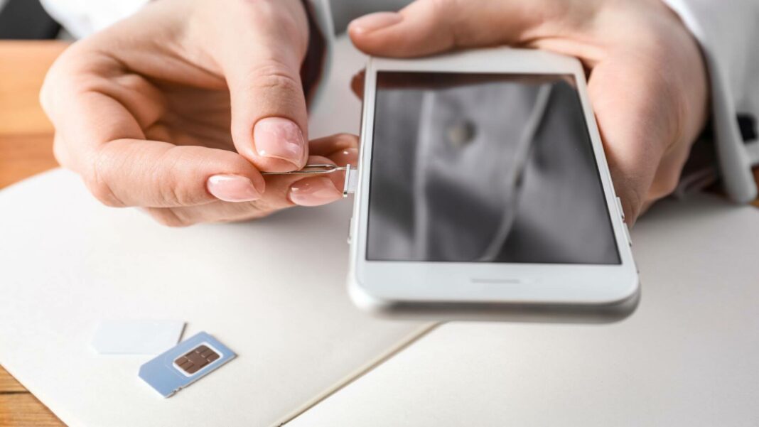 Traditional SIM Cards For Mobile Device