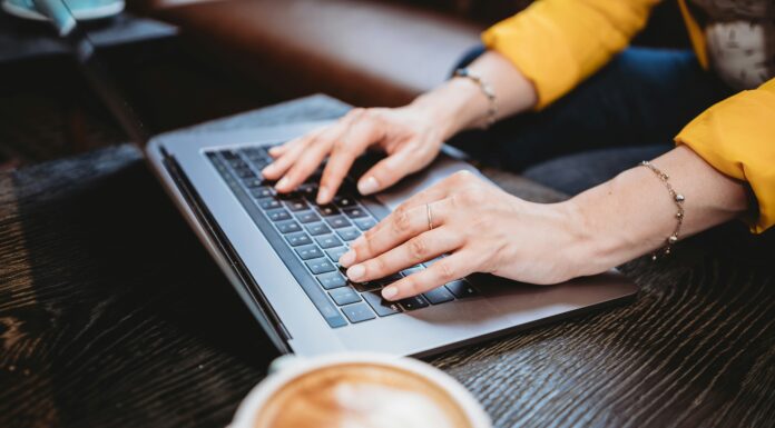 8 Advantages Of Mobile Broadband woman-typing-on-a-laptop