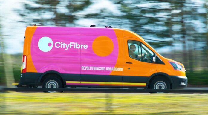 CityFibre Completes Full Fibre Rollout In Bracknell CityFibre Truck