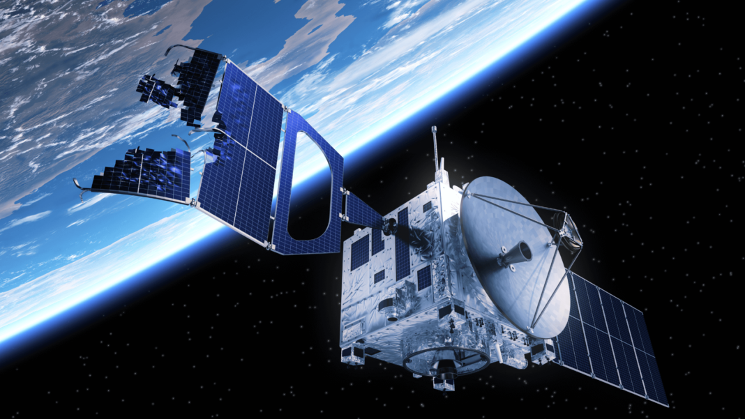 Satellite In Space Satellite In Space