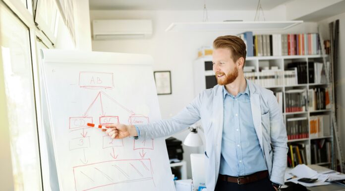 Top 5 Broadband Connectivity Issues Facing Businesses man-writing-on-a-white-board