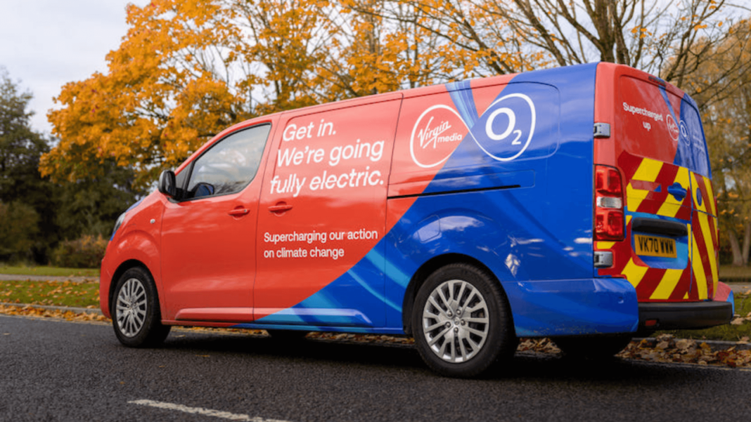 Virgin Media 02 Van