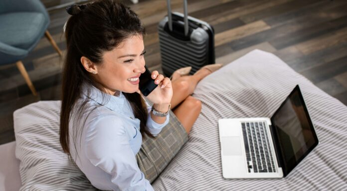The Benefits of VoIP for UK Bed and Breakfast Owners bed-and-breakfast-customer-making-voip-calls