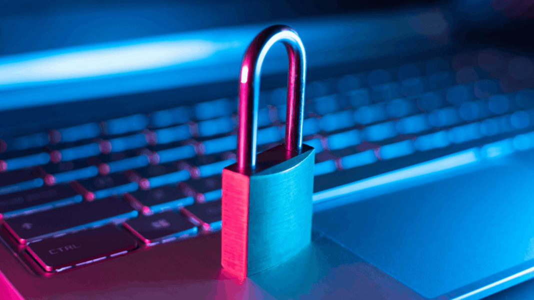 Lock-on-laptop-keyboard