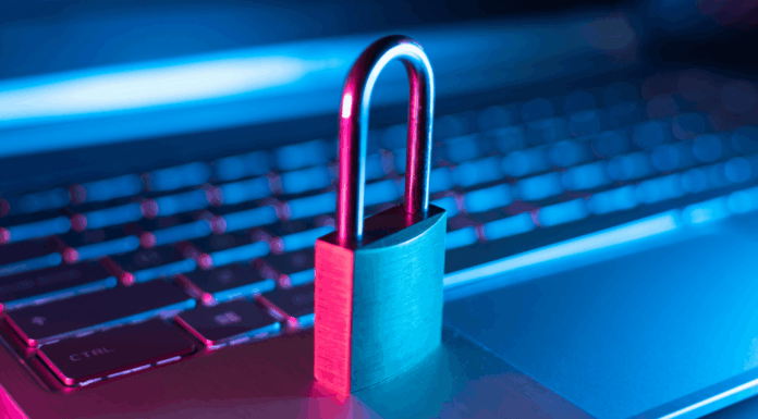 Best Cybersecurity Tools To Pair With Business Broadband Lock-on-laptop-keyboard
