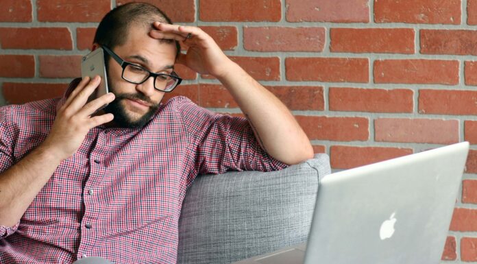 What To Do If Your eSIM Stops Working? frustrated man using esim