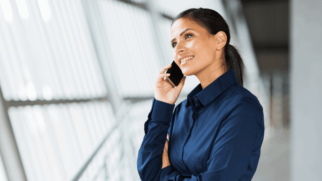 Woman-on-phone