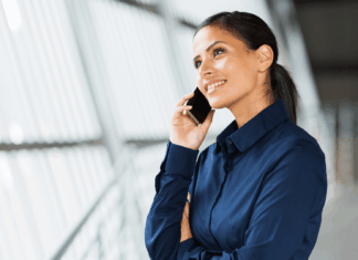 Can VoIP Support Blockchain-Based Communication Platforms? Woman-on-phone