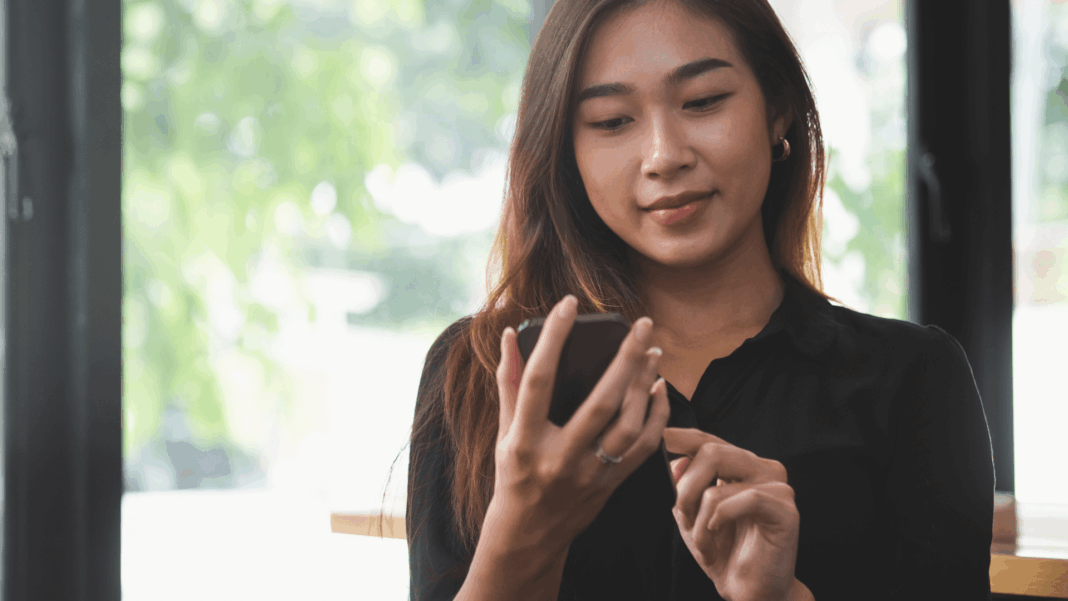 Woman-using-mobile-phone