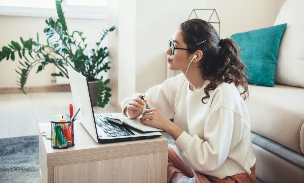 home internet use laptop lounge