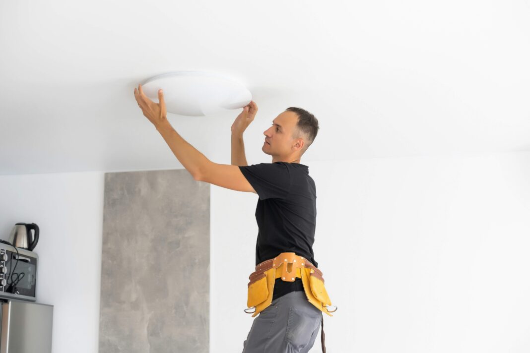 electrician working