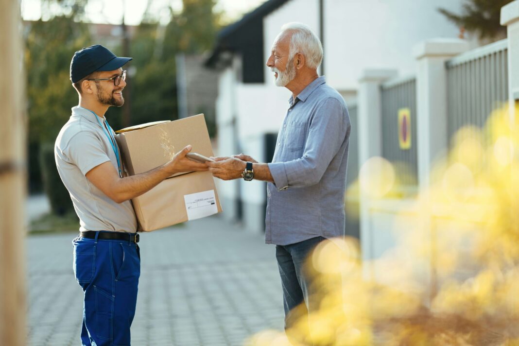 uk courier service using voip technology