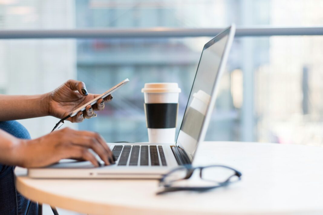 working-from-home-office-on-voip-phone