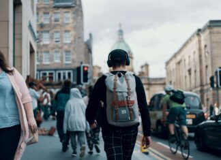 What’s the Fastest Broadband in Scotland? walking-through-europe-with-phone-headset-casual
