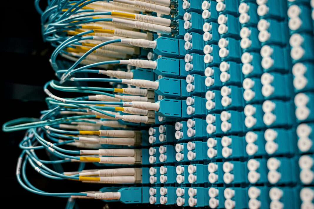 large-set-blue-white-yellow-cables-for-broadband