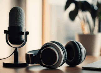 Can Your Home Internet Handle A Podcast Studio? home-podcast-headset-microphone