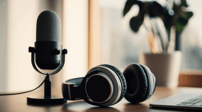 Can Your Home Internet Handle A Podcast Studio? home-podcast-headset-microphone